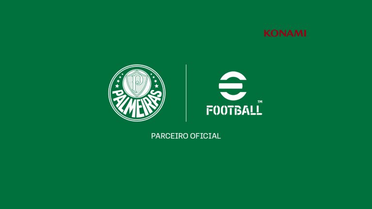 Palmeiras acerta parceria com a KONAMI. Foto: Divulgação / Palmeiras