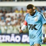 Neymar após expulsão em Santos x Botafogo