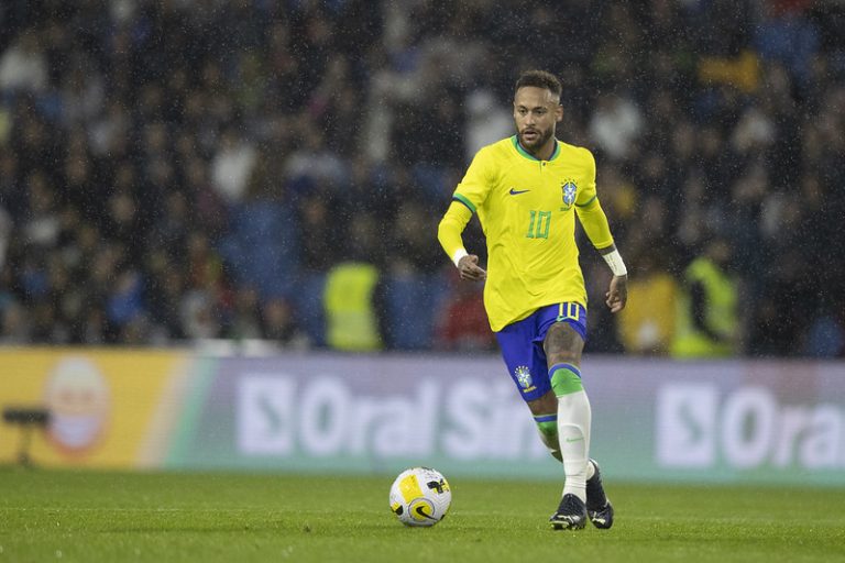 Neymar pela seleção brasileira