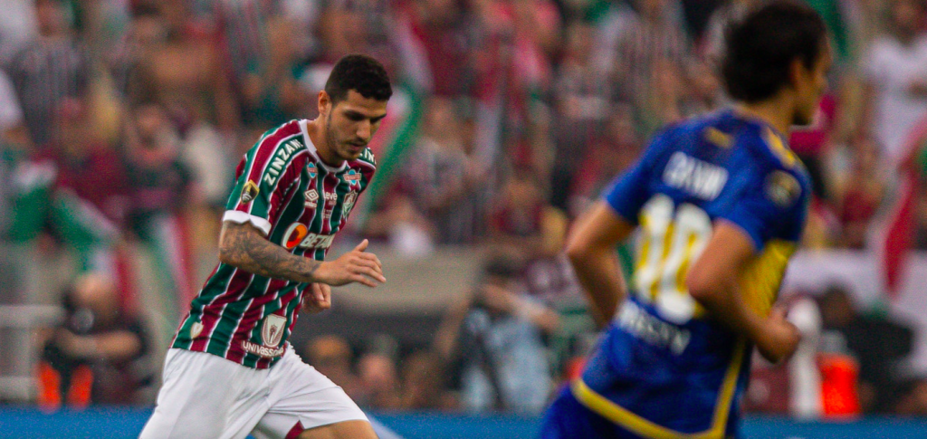Nino é campeão da Copa Libertadores de 2023 pelo Fluminense