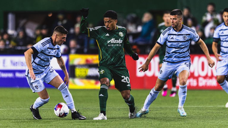 Números de Evander pelo Portland Timbers