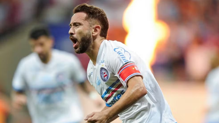 Números de Everton Ribeiro pelo Bahia