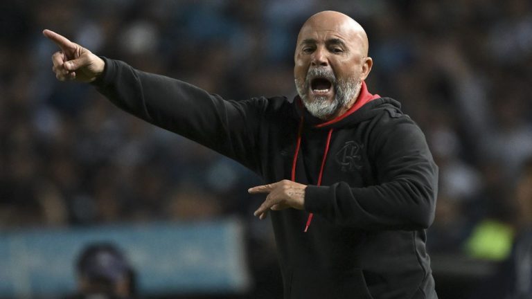 Números de Jorge Sampaoli no Flamengo