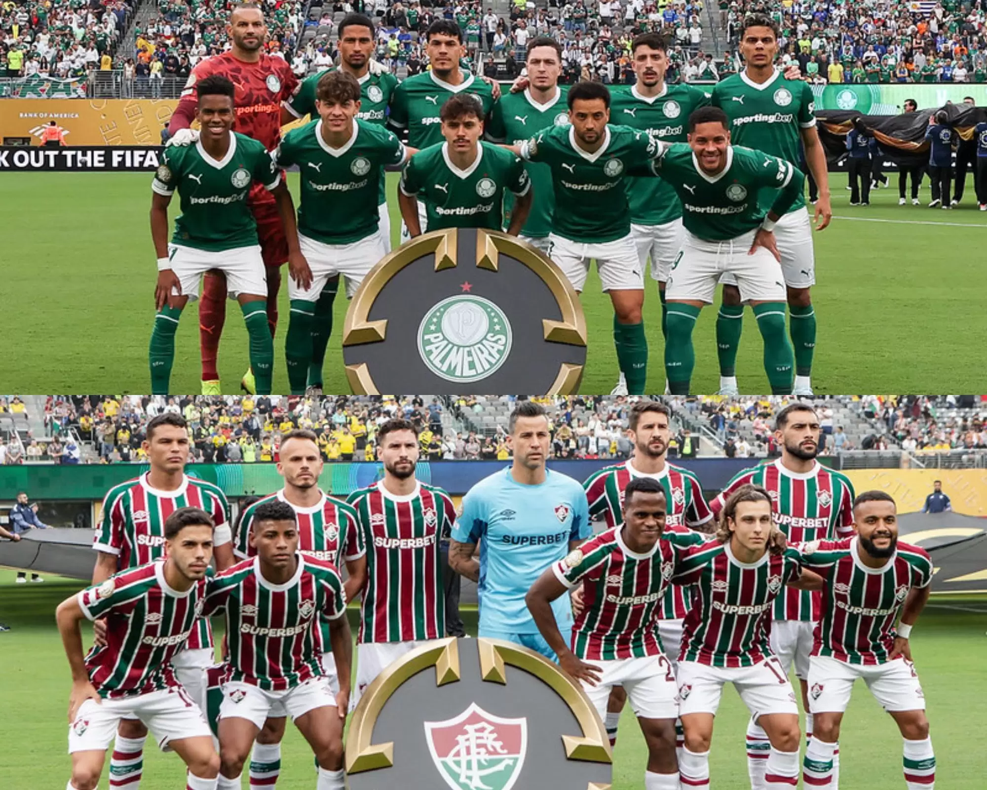 Palmeiras e Fluminense na Copa do Mundo de Clubes