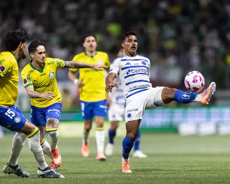 Palmeiras x Cruzeiro pelo Brasileirão 2025