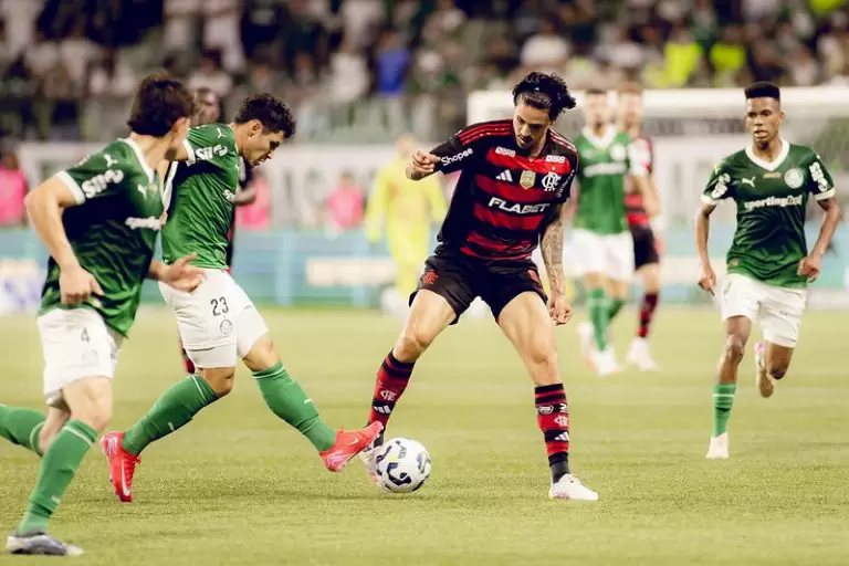 Palmeiras x Flamengo pelo Brasileirão 2025