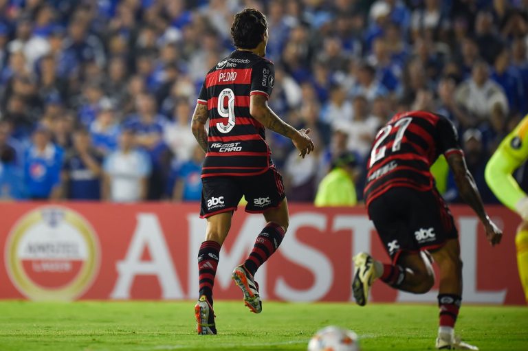 Pedro em ação pelo Flamengo