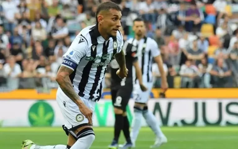 Roberto Pereyra, meia argentino, é alvo do Palmeiras. Foto: Reprodução/Udinese