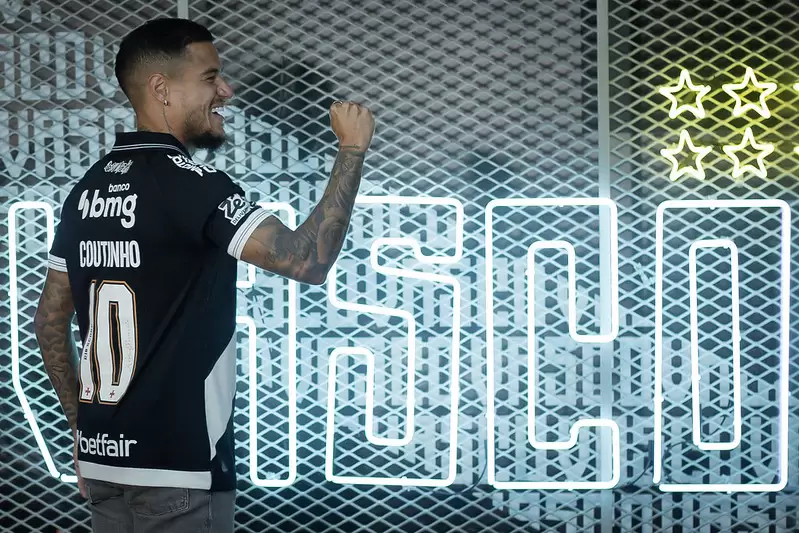 Philippe Coutinho novo 10 do Vasco da Gama
