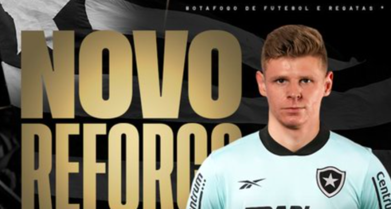 Goleiro Raul, novo contratado do Botafogo