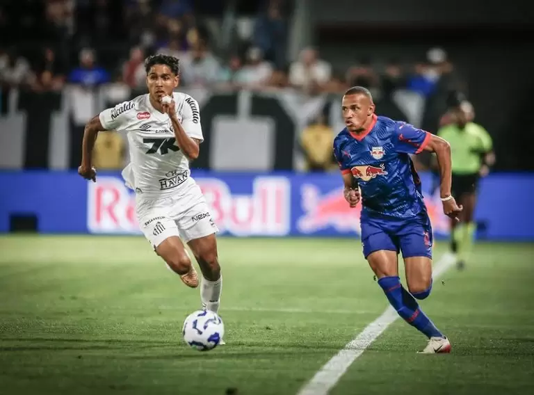 Red Bull Bragantino x Santos pelo Campeonato Brasileiro 2025