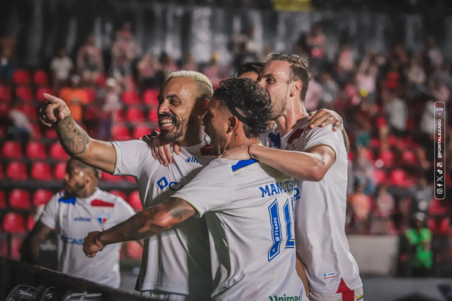 Time do Fortaleza na Copa do Nordeste 2025. Foto: Mateus Lotif/Fortaleza EC