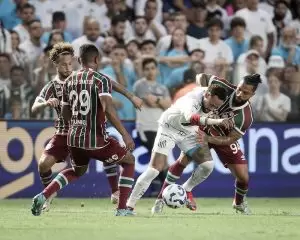 Santos x Fluminense pelo Brasileirão 2025