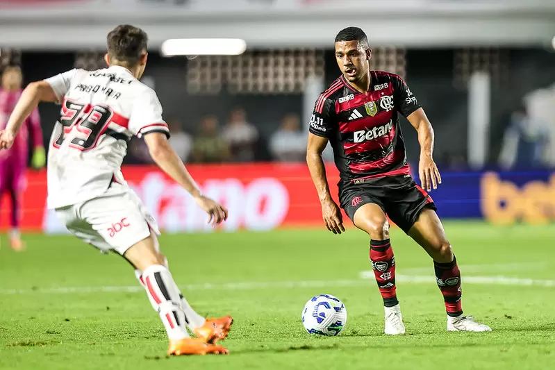 São Paulo x Flamengo pelo Brasileirão 2025