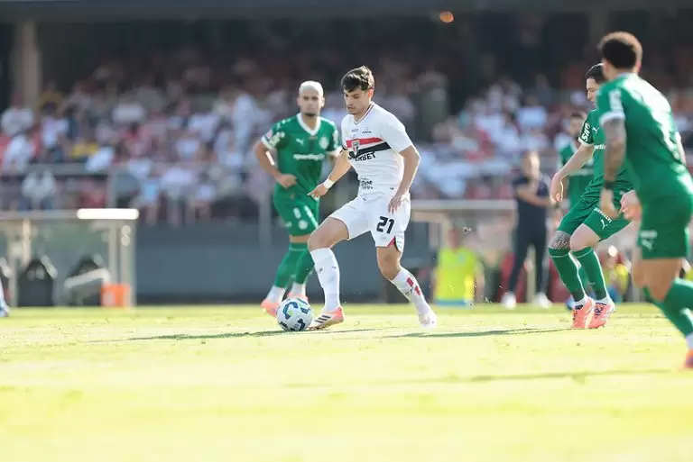 São Paulo x Palmeiras pelo Brasileirão 2025