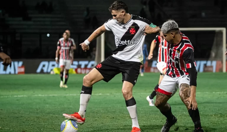 Sao Paulo x Vasco em campo pelo Brasileirão 2024