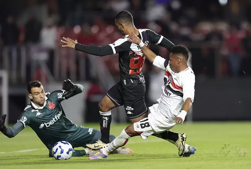 São Paulo x Vasco pelo Brasileirão 2025