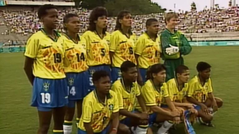 Primeira seleção olímpica de futebol feminino do Brasil, em 1996