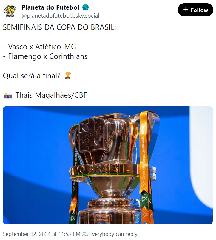 Semifinais da Copa do Brasil 2024