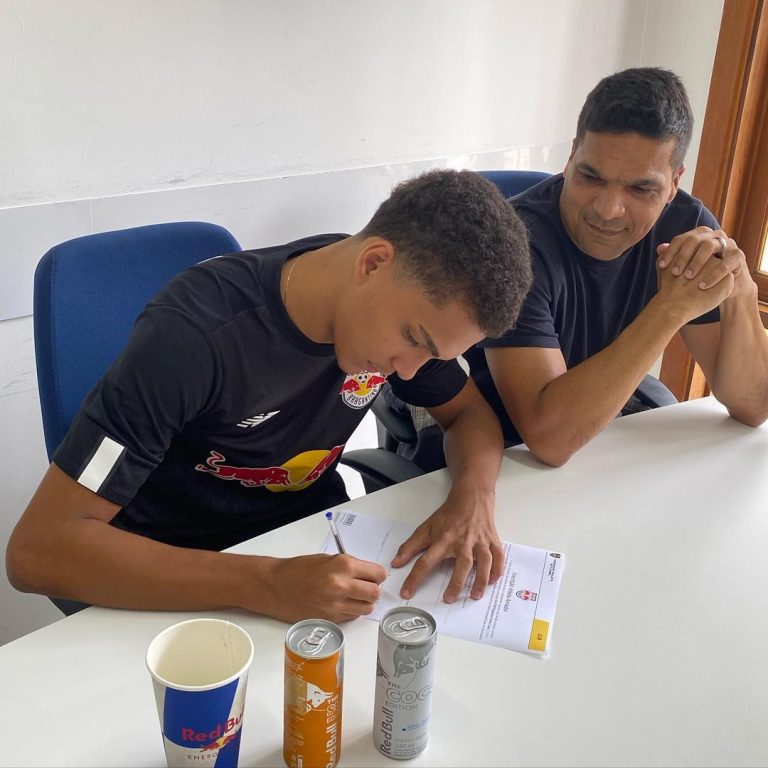 Bernardo, filho de Cabo Daciolo, é destaque da base do Red Bull Bragantino Sub-17