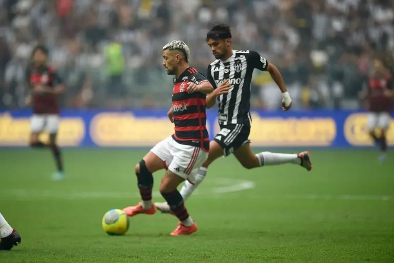 Atlético-MG 0 x 1 Flamengo, final (volta) da Copa do Brasil 2024. Foto: Marcelo Cortes e Gilvan de Souza/CRF