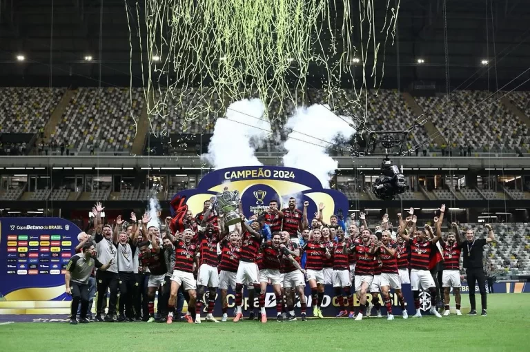 Flamengo é campeão da Copa do Brasil 2024. Foto: Gilvan de Souza/CRF