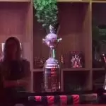 Taça da Libertadores é levada para festa do Flamengo