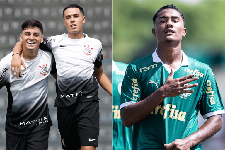 Derby Paulista entre Corinthians e Palmeiras abre as quartas de final do Brasileirão Sub-17