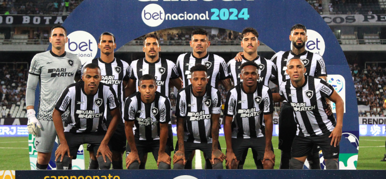 Time do Botafogo posado para foto oficial