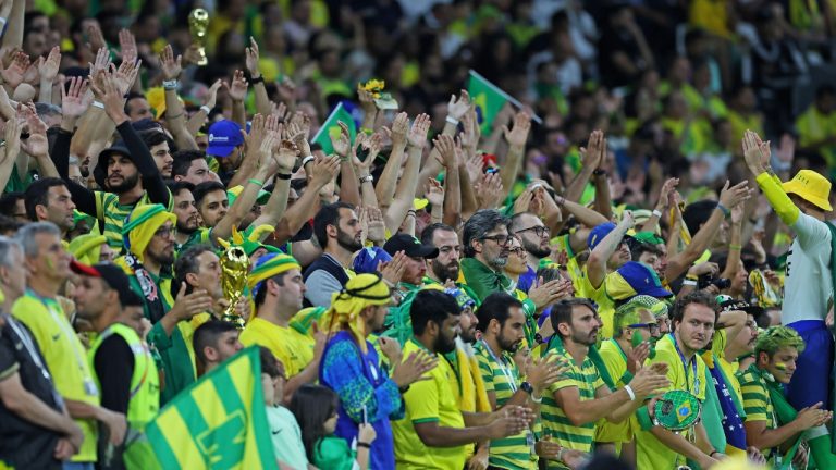 Torcida do Brasil. (Foto: Divulgação / Action Plus Sports Images / Alamy Stock Photo)