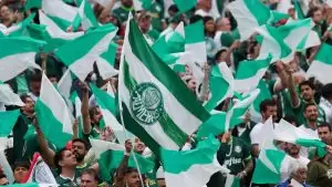 Torcida do Palmeiras durante a Copa do Mundo de Clubes 2025