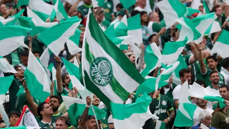 Torcida do Palmeiras durante a Copa do Mundo de Clubes 2025