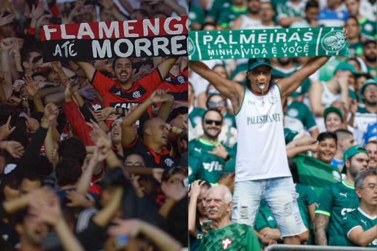 Flamengo e Palmeiras