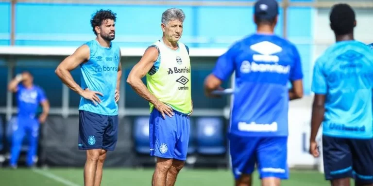 Treino do Grêmio