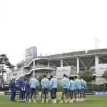 Treino da Seleção Brasileira no Goyang Stadium, em Seul