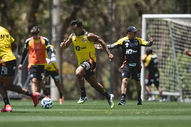 Treino do Atlético MG com Sampaoli