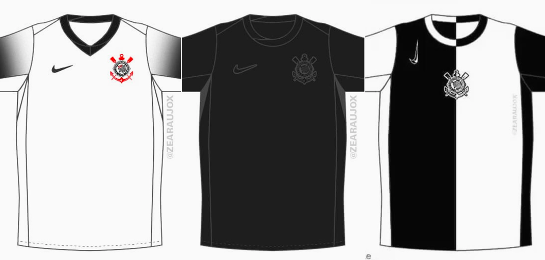 Sites Revelam Os Possíveis Uniformes Do Corinthians Para 2024 - Veja Fotos