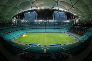 Casa de Apostas Arena Fonte Nova, palco de Bahia x Vasco pelo Campeonato Brasileiro de 2024. (Foto: Divulgação / Alamy)