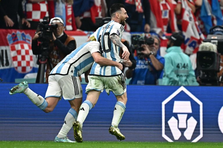 Argentina está na final da Copa do Mundo.