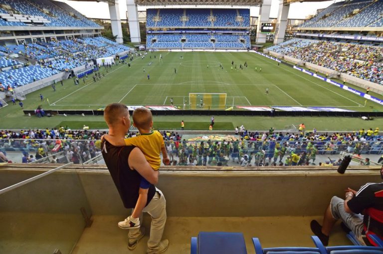 Cuiabá irá ceder camarote a crianças autistas e familiares na Arena Pantanal. Foto: Josi Dias/Setasc-MT