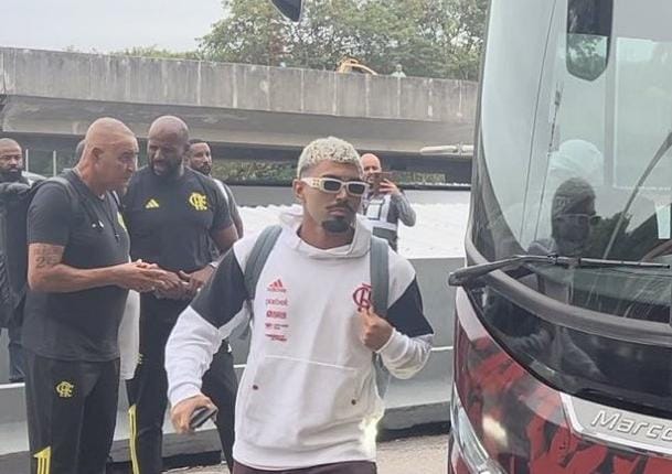 Gabigol de visual novo