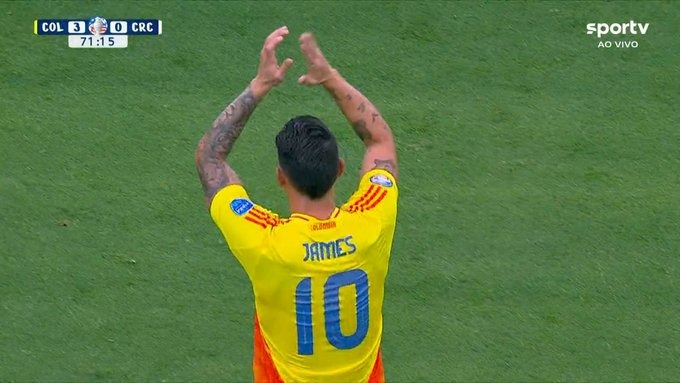 James Rodríguez Colômbia