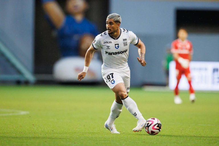 Welton Felipe, destaque do Gamba Osaka. Foto: Divulgação / Osaka