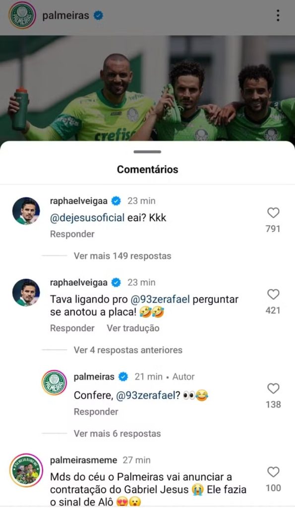 Gabriel Jesus pode voltar ao Palmeiras?