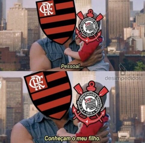 Memes Corinthians x Flamengo