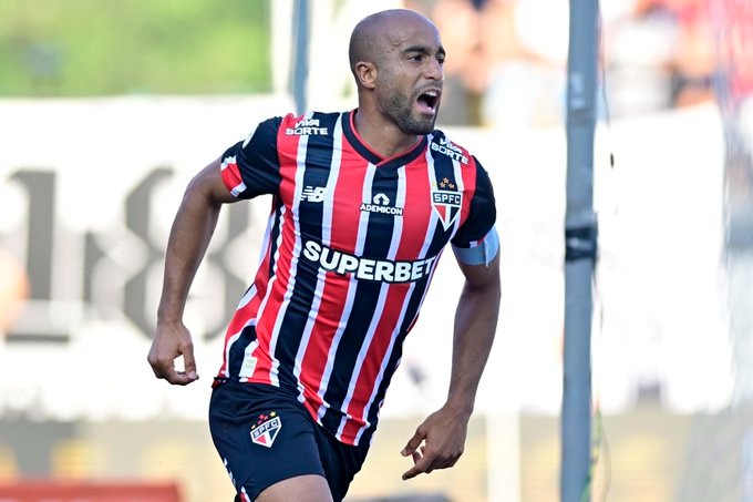 Lucas Moura do São Paulo