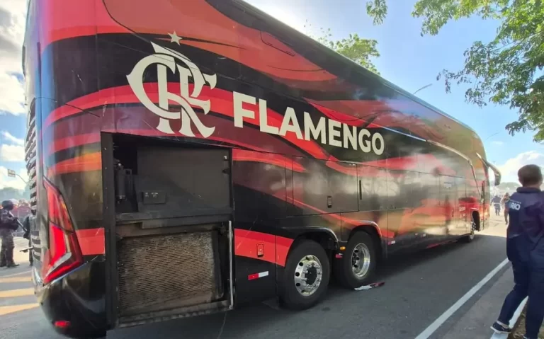 ônibus do Flamengo