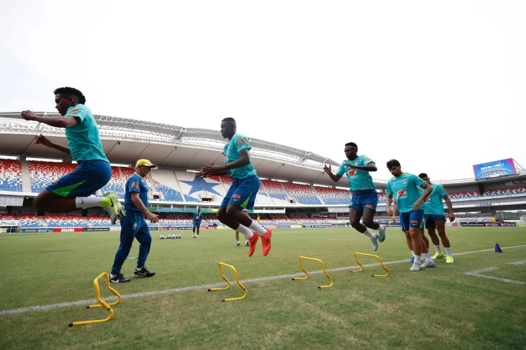 Treino da Seleção Brasileira