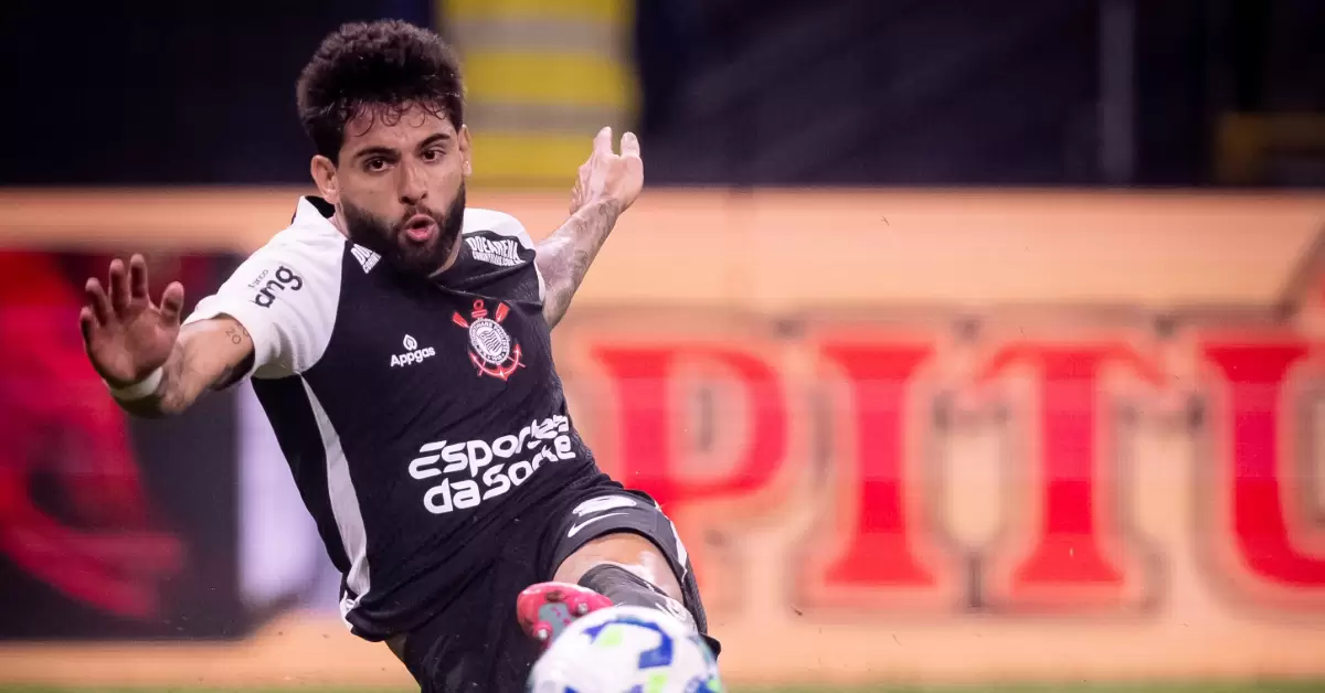Yuri Alberto em Corinthians x Novorizontino pela Copa do Brasil 2025
