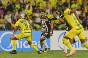 Atlético-MG x Atlético Bucaramanga em campo pela Sul-Americana 2025